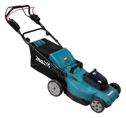 Аккумуляторная газонокосилка 48см, самоходная, 2х18V Makita DLM481Z (2х 5Ач, ЗУ) купить в Когалыме