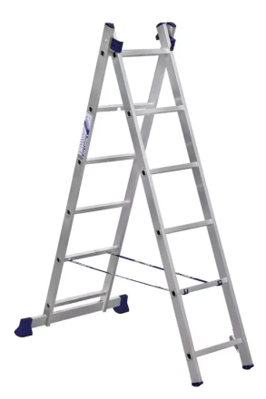 Лестница 2-х секционная алюминиевая 2*6 1013292 купить в Когалыме