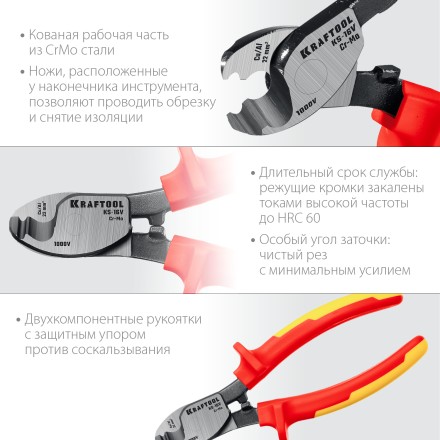 Кабелерез KS диэлектрические 1000 В 23333-16V купить в Когалыме
