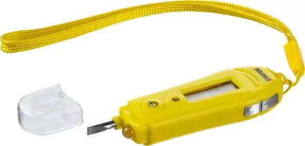 Тестер напряжения STAYER "МASTER" цифровой со световым индикатором, 12-220В, 70мм 45282 купить в Когалыме