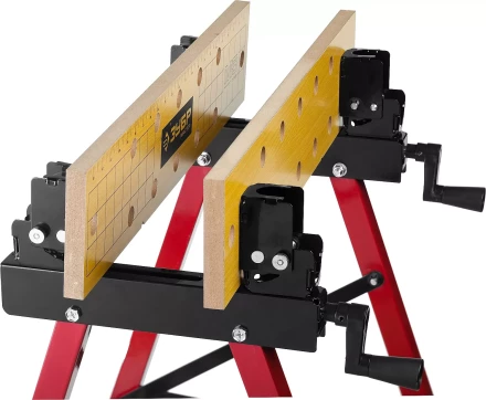 Верстак столярный ЗУБР "МАСТЕР" складной, 605х635х805 мм 38726 купить в Когалыме