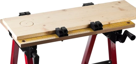 Верстак столярный ЗУБР "МАСТЕР" складной, 605х635х805 мм 38726 купить в Когалыме