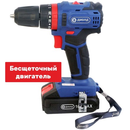 Аккумуляторная дрель-шуруповерт Диолд ДЭА-16ЛИ-02У купить в Когалыме