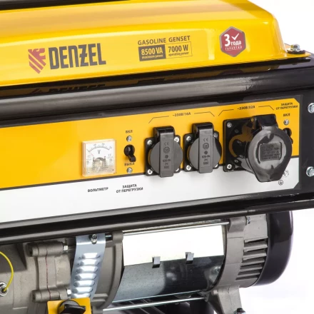 Генератор бензиновый DENZEL GE 8900 94639 купить в Когалыме