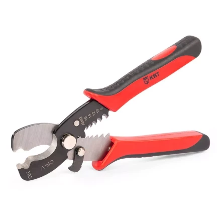 Ножницы для резки проводов КВТ MC-06 до 15 мм с функцией зачистки изоляции (85934) купить в Когалыме