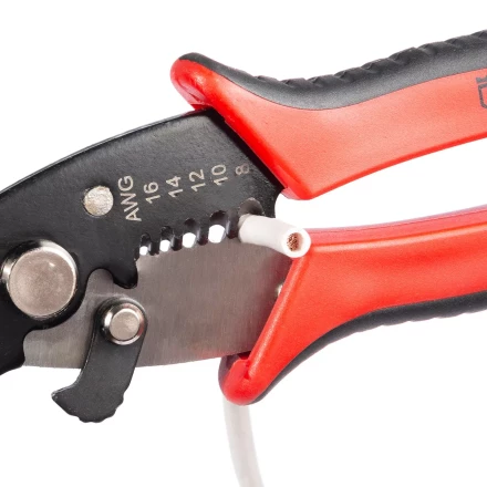 Ножницы для резки проводов КВТ MC-06 до 15 мм с функцией зачистки изоляции (85934) купить в Когалыме