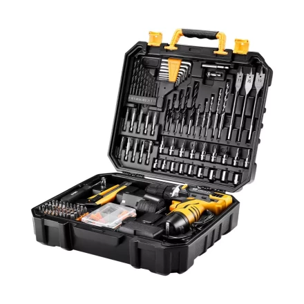 Дрель аккумуляторная DEKO DKCD12FU-Li, 063-4139 + набор 193 аксессуара купить в Когалыме