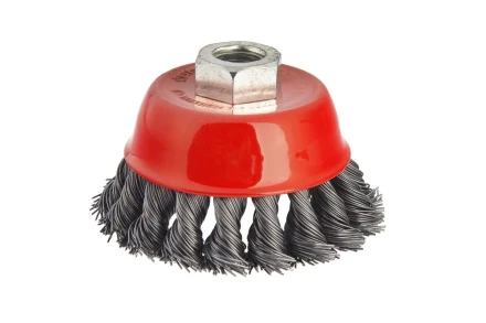 Кордщетка HAMMER чаша 85мм для УШМ витая сталь (207-106) купить в Когалыме