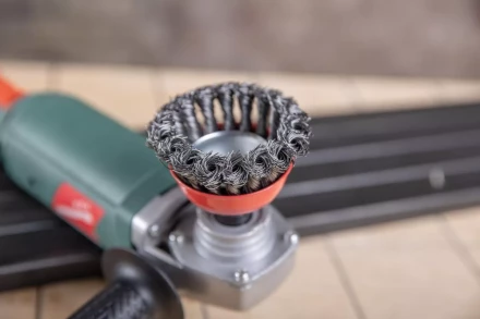 Кордщетка HAMMER чаша 85мм для УШМ витая сталь (207-106) купить в Когалыме