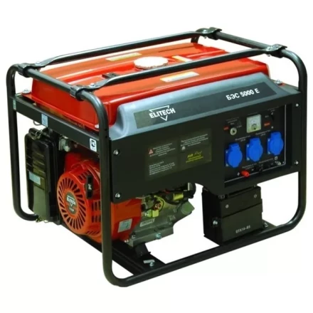 Бензогенератор Elitech БЭС 5000 Е купить в Когалыме