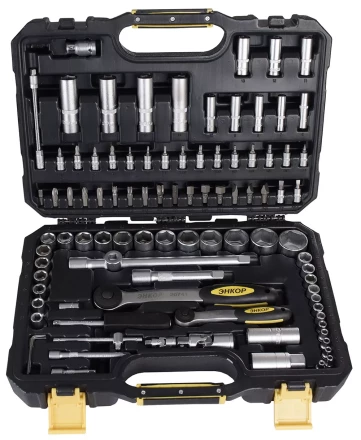 Набор инструмента 94 предметов пластиковый кейс 57057 купить в Когалыме