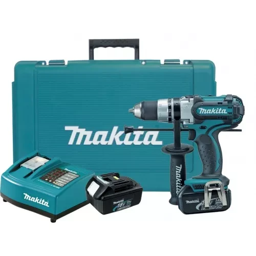Дрель-шуруповерт аккумуляторная Makita DHP454RFE купить в Когалыме