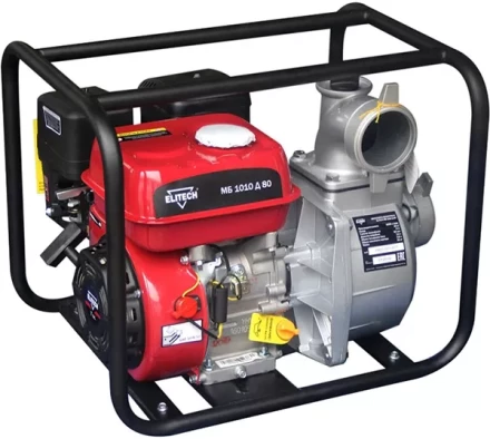 Мотопомпа ELITECH МБ 1010 Д 80 купить в Когалыме