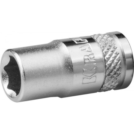 Торцовая головка KRAFTOOL &quot;INDUSTRIE QUALITAT&quot;, Cr-V, FLANK, хромосатинированная, 1/4&quot;, 7 мм 27815-07_z01 купить в Когалыме