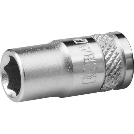 Торцовая головка KRAFTOOL "INDUSTRIE QUALITAT", Cr-V, FLANK, хромосатинированная, 1/4", 7 мм 27815-07_z01 купить в Когалыме