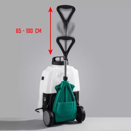 ЗУБР 16 л, колеса, аккумуляторный опрыскиватель (ОПС-16К) купить в Когалыме