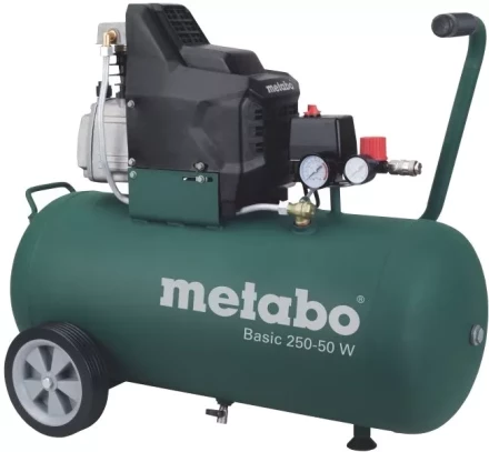Компрессор масляный поршневой прямой привод Metabo Basic 250-50 W купить в Когалыме