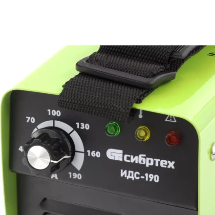 Аппарат инверторный дуговой сварки СИБРТЕХ ИДС-190 94376 купить в Когалыме