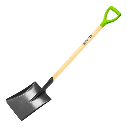 Лопата совковая, 250х295х1150 мм, деревянный лакированный черенок Palisad 61388 купить в Когалыме
