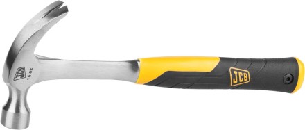 Молоток-гвоздодер JCB цельнокованый, двухкомпонентная виброгасящая рукоятка, 450г JHM003 купить в Когалыме