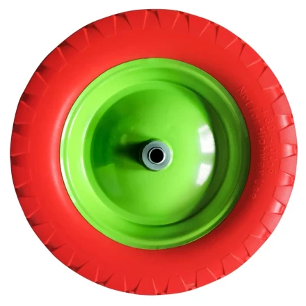 Колесо полиуретановое Сибртех 4.80/4-8, длина оси 80 мм, подшипник 20 мм 689805 купить в Когалыме