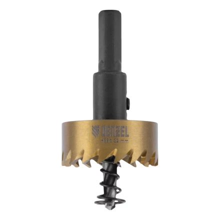 Коронка по металлу HSS, 32 мм, нитридтитановое покрытие Denzel 724109 купить в Когалыме