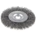 Щетка STAYER дисковая для точильно-шлифовального станка, витая сталь 0,3мм, 175/12,7/16мм 35185-175 купить в Когалыме
