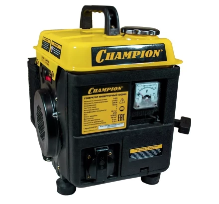 Бензогенератор инверторный CHAMPION IGG 980 купить в Когалыме