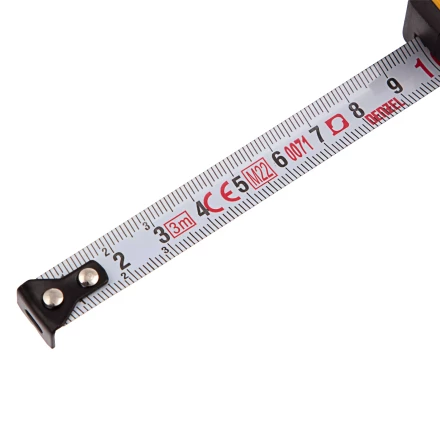 Рулетка Denzel 3м х 13мм, двухкомп. корпус, кнопка-пауза, 31540 купить в Когалыме