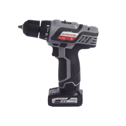 Аккумуляторная дрель-шуруповерт ИНТЕРСКОЛ ДА-18ЭР Li-ion (2 х 2Ач) купить в Когалыме