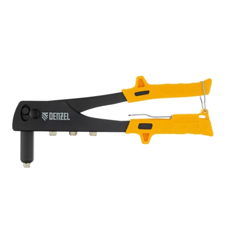 Заклепочник ручной Denzel, 255 мм, заклепки 2,4-3,2-4,0-4,8 мм, 40440 купить в Когалыме