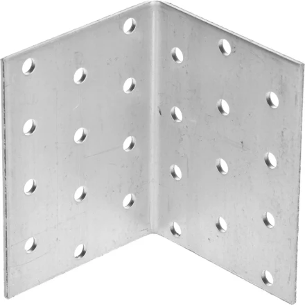 Крепежный угол ЗУБР "МАСТЕР" равносторонний, 80х60х60мм, 20шт 310205-080-060 купить в Когалыме