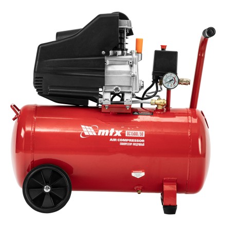 Компрессор воздушный MTX DC1500L/50, 1,5 кВт, 50 л, 210 л/мин 58018 купить в Когалыме