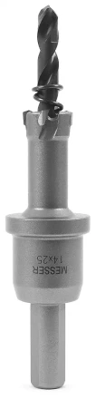 ТСТ коронка MESSER 14X25 с центрирующим сверлом и толкающей пружиной20-25-014 купить в Когалыме