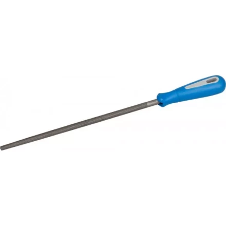 Напильник ЗУБР "ЭКСПЕРТ" круглый, двухкомпонентная рукоятка, № 1, 250мм 1651-25-1 купить в Когалыме