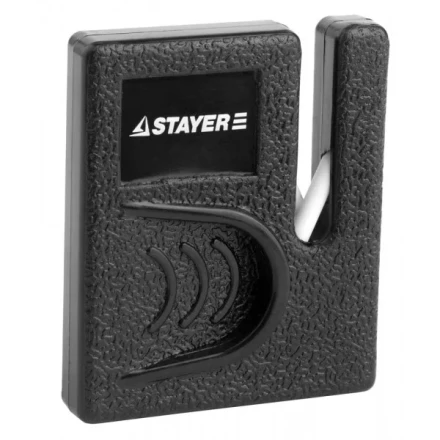 Точилка STAYER "MASTER", для ножей, компактная, керамическая рабочая часть 47511 купить в Когалыме