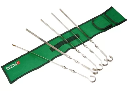 Шампуры с чехлом 60 см 6 шт PALISAD Camping 69577 купить в Когалыме