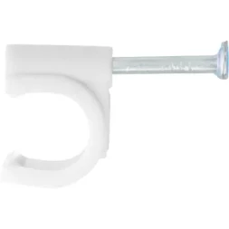 Скобы электроустановочные, 6 мм, прямоугольный профиль, 50 шт СИБРТЕХ 47534