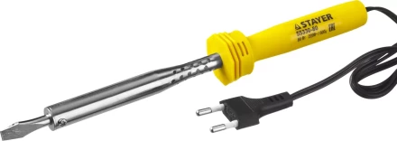 Паяльник STAYER "STANDARD" с пластмассовой рукояткой и долговечным жалом, 80 Вт, клин 55330-80 купить в Когалыме