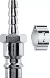 Переходники KRAFTOOL штуцер елочка - рапид штуцер (папа) 06597-06