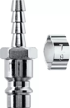 Переходники KRAFTOOL штуцер елочка - рапид штуцер (папа) 06597-06 купить в Когалыме