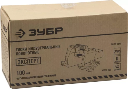 Тиски ЗУБР ПРОФЕССИОНАЛ слесарные индустриальные серия ЭКСПЕРТ купить в Когалыме