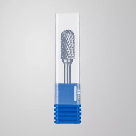 Зубр Твердосплавная борфреза C - цилиндр со сферическим концом, 12 х 25 мм (28802-12-25) купить в Когалыме