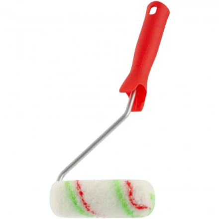 Мини-валик в сборе "Эмали" 110 мм ворс 12 мм D 16 мм D ручки 6 мм полиамид полиакрил Сибртех 80584 купить в Когалыме