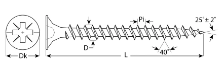 Саморезы СУ-Б универсальные белый цинк коробка серия МАСТЕР купить в Когалыме