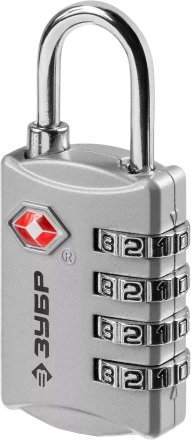 Замок багажный кодовый TSA 4 диска серия ПРОФЕССИОНАЛ купить в Когалыме