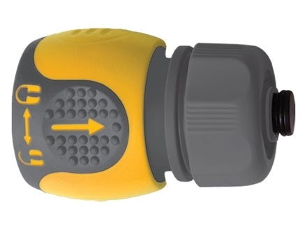 Соединитель для шланга 1/2&quot; двухкомпонентный PALISAD LUXE 66243 купить в Когалыме