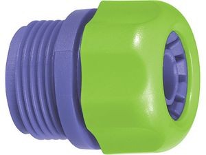 Соединитель пластмассовый  для шланга 1/2&quot; с внешней резьбой 3/4&quot;  PALISAD 66145 купить в Когалыме