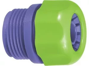 Соединитель пластмассовый  для шланга 1/2" с внешней резьбой 3/4"  PALISAD 66145 купить в Когалыме