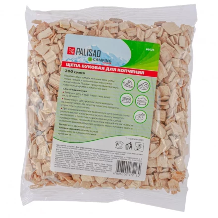 Щепа буковая для копчения 200 гр Camping Palisad 69620 купить в Когалыме